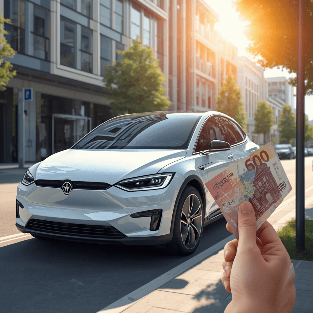 600EUR por substitución de vehículo de combustión por vehículo eléctrico