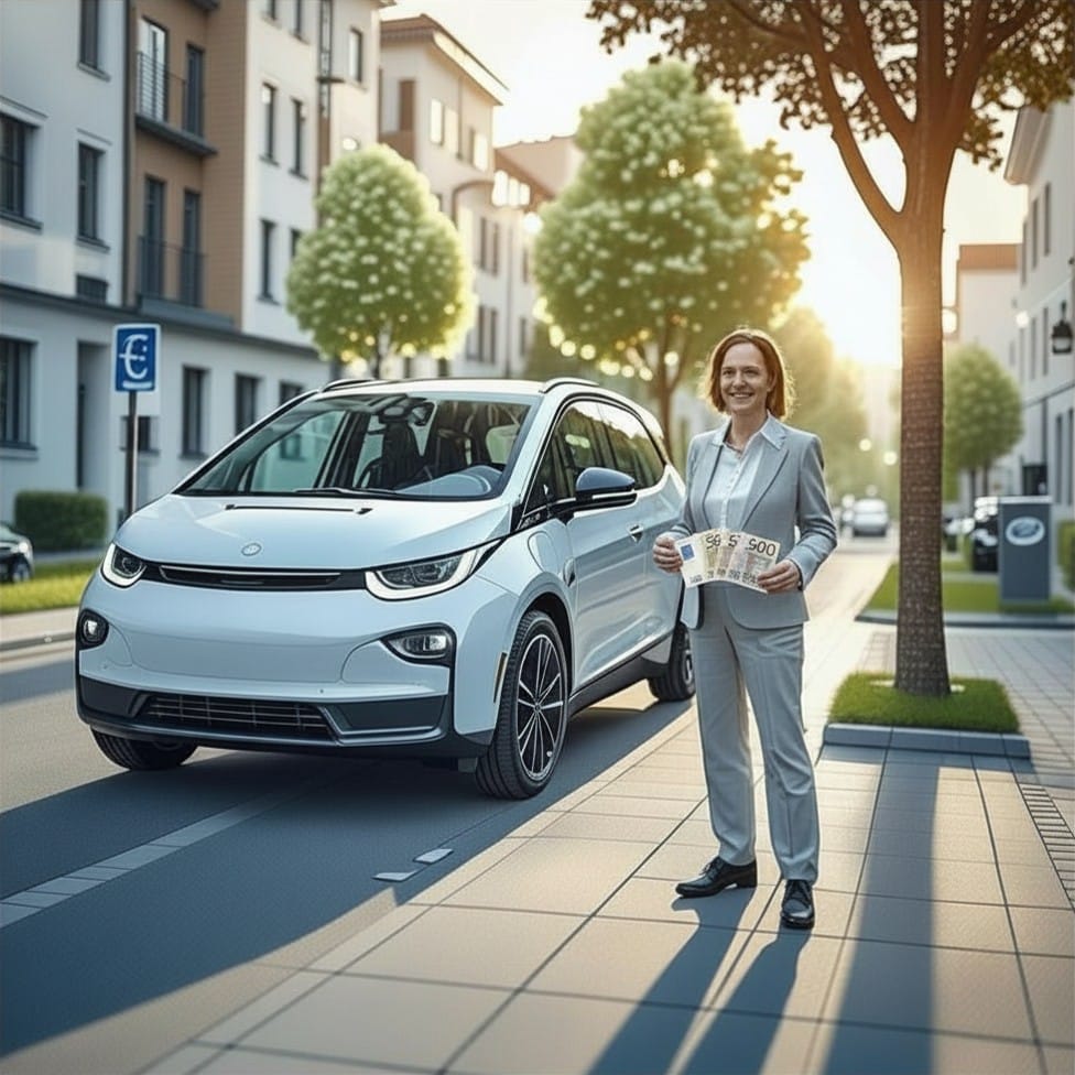 600EUR por substitución de vehículo de combustión por vehículo eléctrico