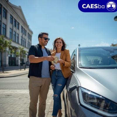CAE vehículo eléctrico con diferentes titulares