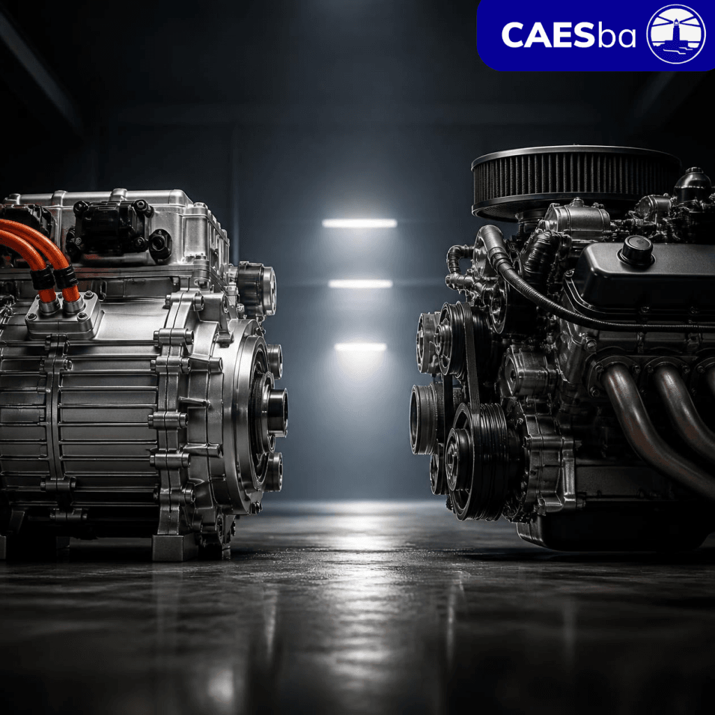 Sustitución de motor de combustión por motor eléctrico